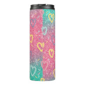 Bouteilles Isothermes Love Parties scintillant Hearts (Dos)