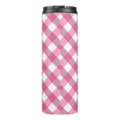 Bouteilles Isothermes Love Rose Plaid (Dos)