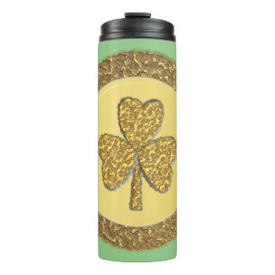 Bouteilles Isothermes Lucky Irish Shamrock Gold Coin