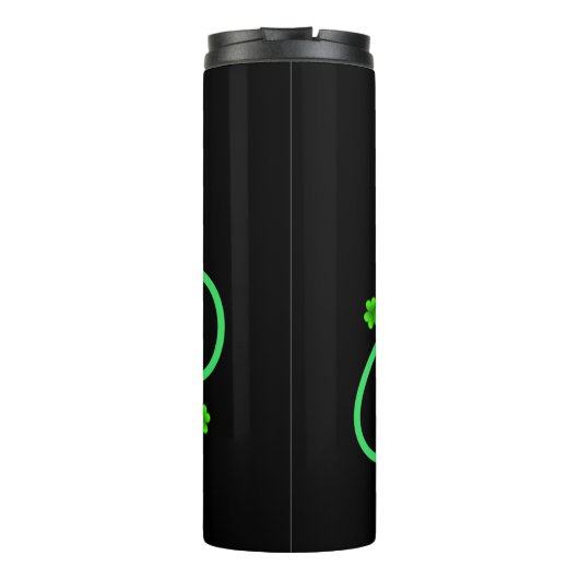 Bouteilles Isothermes Lucky Nurse RN - Funny Saint Patricks Day Shamrock (Dos)