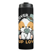 Bouteilles Isothermes Lucky Pup with Clover - St. Patrick's Day Cadeau (Devant)