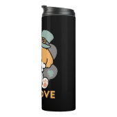 Bouteilles Isothermes Lucky Pup with Clover - St. Patrick's Day Cadeau (Tourné sur la droite)