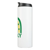 Bouteilles Isothermes Lucky Shamrock Rainbow St patrick (Tourné sur la droite)