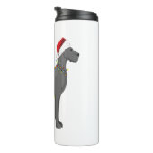 Bouteilles Isothermes Lumière de Noël Great Dane (Tourné sur la droite)