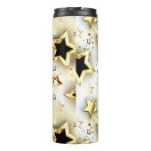 Bouteilles Isothermes Lumière transparente avec étoiles or (Dos)