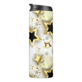 Bouteilles Isothermes Lumière transparente avec étoiles or (Tourné sur la droite)