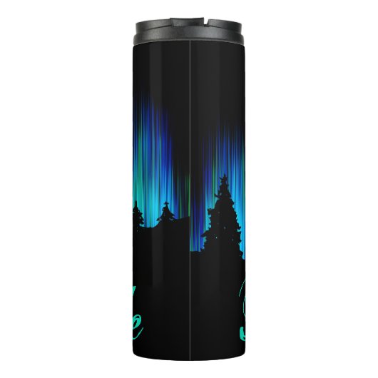 Bouteilles Isothermes Lumières du Nord (Dos)