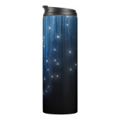 Bouteilles Isothermes Lumières en cascade Monogramme Blue ID789 (Tourné sur la droite)
