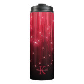 Bouteilles Isothermes Lumières en cascade Monogramme Rouge ID789 (Devant)