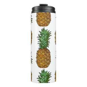 Bouteilles Isothermes Luminosité de l'ananas : Illustration tropicale es