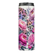 Bouteilles Isothermes Lunettes de soleil Coeur Léopard rose (Dos)