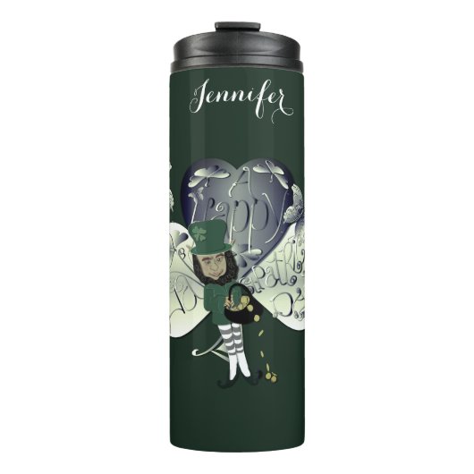 Bouteilles Isothermes Lutin "Joyeuse Saint-Patrick" (Devant)