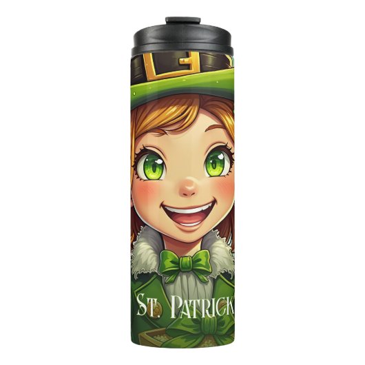 Bouteilles Isothermes Lutin joyeux - Saint-Patrick Chanceux (Devant)