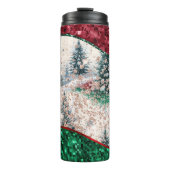 Bouteilles Isothermes Luxury Christmas Trees Tumbler (Devant)