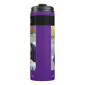 Bouteilles Isothermes Lycée Purple et Gold (Devant)