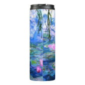 Bouteilles Isothermes Lys d'eau rose Monet (Dos)