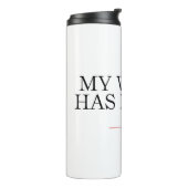 Bouteilles Isothermes Ma montre s'est terminée (Tourné sur la gauche)