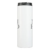 Bouteilles Isothermes Ma montre s'est terminée (Dos)