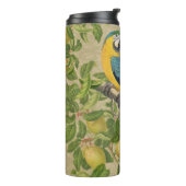 Bouteilles Isothermes Macaw Blue Jaune Tropical Jungle Antique (Tourné sur la gauche)