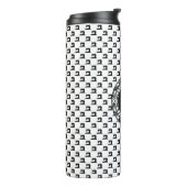 Bouteilles Isothermes Machine à coudre Motif avec Monogramme ・ Artisanat (Tourné sur la gauche)