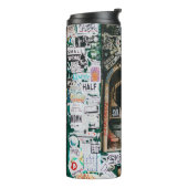 BOUTEILLES ISOTHERMES MACHINE ATM AVEC GRAFFITI (Tourné sur la gauche)