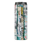 BOUTEILLES ISOTHERMES MACHINE ATM AVEC GRAFFITI (Dos)