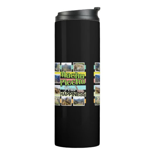 Bouteilles Isothermes Machu Picchu Pérou Bonheur (Tourné sur la gauche)