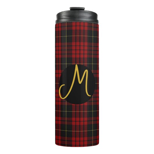 Bouteilles Isothermes MacQueen Tartan Monogrammed (Devant)