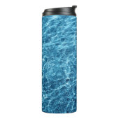 Bouteilles Isothermes Macro Bubbling Blue Sea Photo (Tourné sur la gauche)