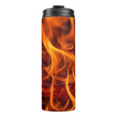 Bouteilles Isothermes macro Flamme d'incendie (Devant)