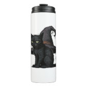 Bouteilles Isothermes Magic Halloween Chat classique T-shirt (Devant)