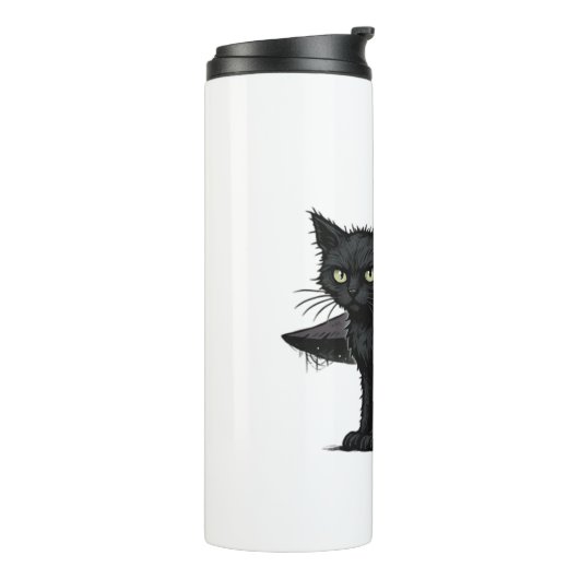 Bouteilles Isothermes Magic Halloween Chat classique T-shirt (Tourné sur la gauche)