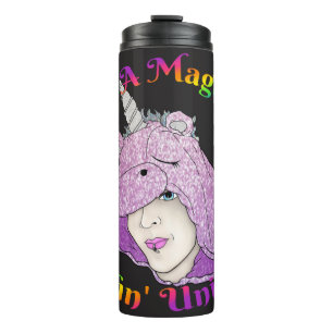 Bouteilles Isothermes Magique Fluffin Unicorne Thermique Tumbler