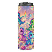 Bouteilles Isothermes Magique Unicorne et Dinosaure Aventure (Dos)