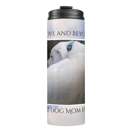 Bouteilles Isothermes Magnifique Ciel Nuageux Best Chien Maman Mignonne (Devant)