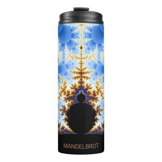 Bouteilles Isothermes Magnifique Mandelbrot Fractal (Devant)