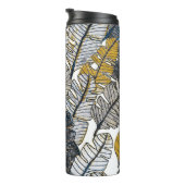 Bouteilles Isothermes Main tirée : Feuilles tropicaux (Tourné sur la droite)