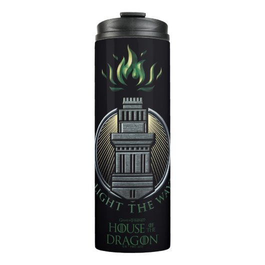 Bouteilles Isothermes MAISON DU DRAGON | House Hightower Sigil (Devant)