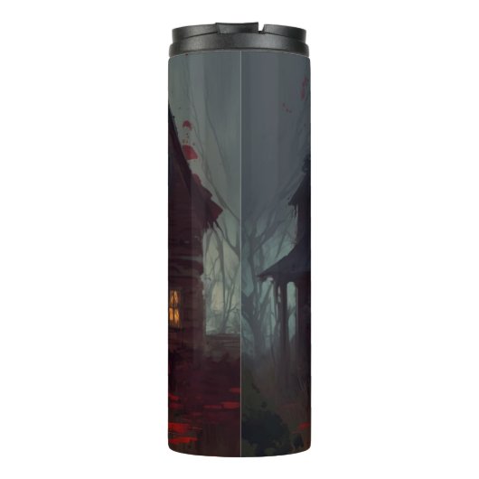 Bouteilles Isothermes Maison hantée (Dos)