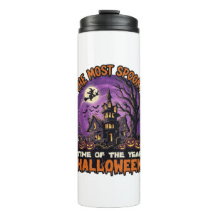 Bouteilles Isothermes Maison hantée de Halloween la plus effrayante Sorc