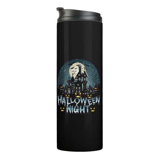 Bouteilles Isothermes Maison hantée, Soirée d'Halloween effrayante (Tourné sur la droite)