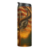 Bouteilles Isothermes Majestic Buck, coucher de soleil américain (Tourné sur la droite)