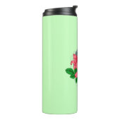 Bouteilles Isothermes Majuscule C monogramme floral (Tourné sur la gauche)
