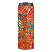Bouteilles Isothermes Malaysian Batik : Beau Motif d'art. (Dos)