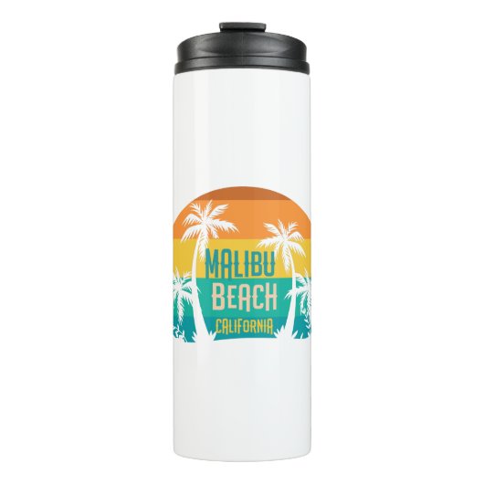 Bouteilles Isothermes Malibu Beach Retro (Devant)