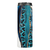 Bouteilles Isothermes Mama léopard bleu (Dos)