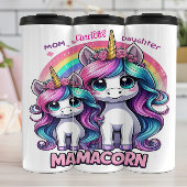 Bouteilles Isothermes Mamacorn : Unicorn Maman, Fille Amour