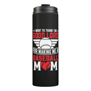 Bouteilles Isothermes Maman de baseball Parent sportif Maman de jour de