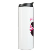 Bouteilles Isothermes Maman de chien de boxe en rose (Tourné sur la gauche)