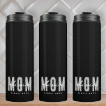 Bouteilles Isothermes Maman Depuis 20XX Moderne Simple Preppy<br><div class="desc">Ce design simple et moderne est composé de la typographie de san serif.</div>